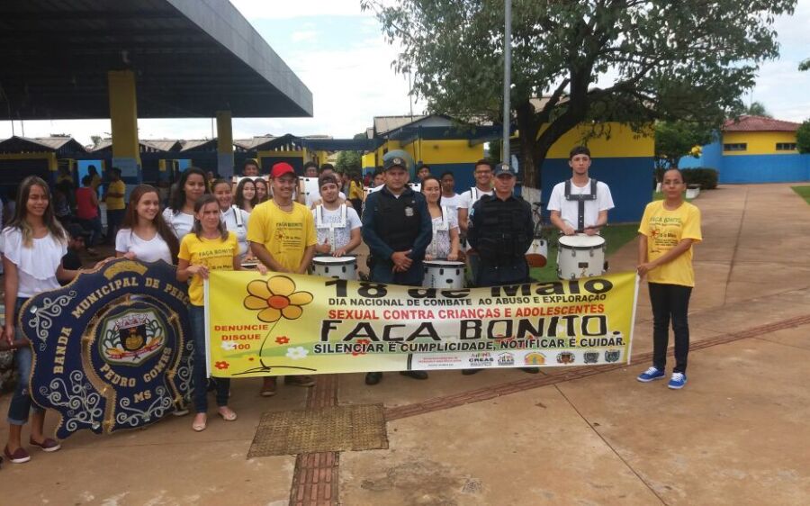 PM participa de  campanha nacional de combate a exploração sexual de crianças e adolescentes
