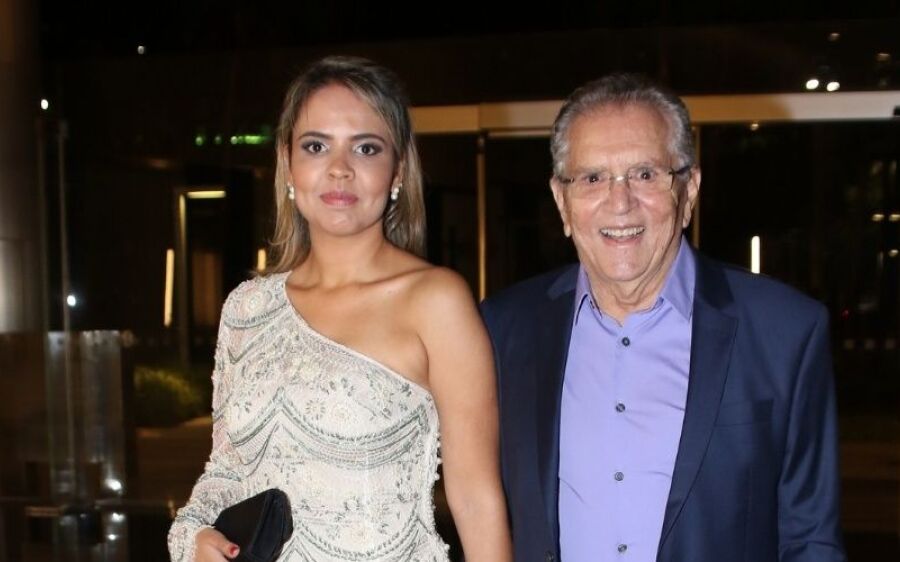 Carlos Alberto de Nóbrega, aos 82 anos, se casa pela terceira vez 