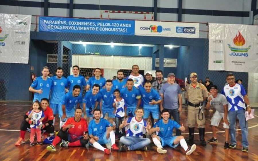 Seleção de Coxim goleia novamente e está nas semifinais da Copa Morena 2018