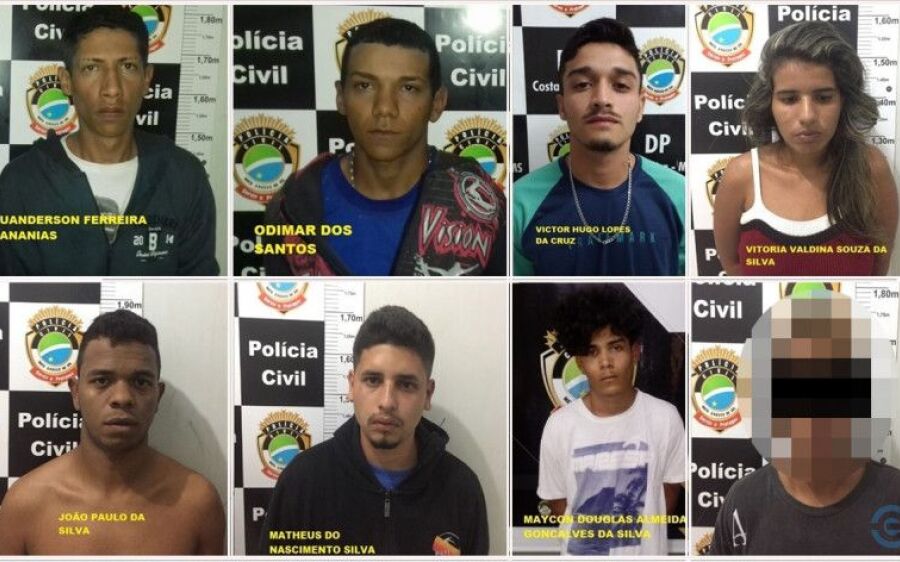 Presos mais oito integrantes de facção que participaram de decapitação de jovem 