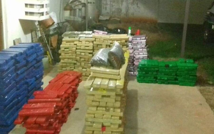 Em cinco meses PM de MS apreende mais de 57 toneladas de drogas e 419 armas de fogo 