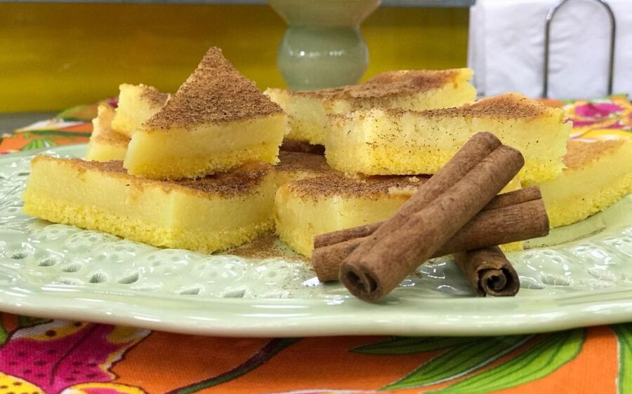 Bolo de Fubá Cremoso