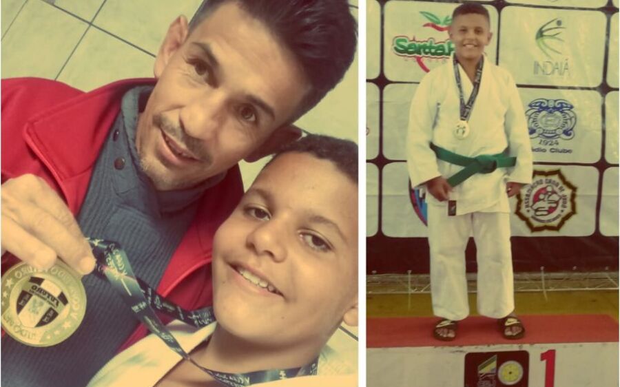 Atleta de Coxim dá show na IV Copa Futuro de Judô
