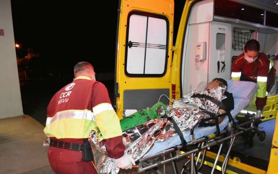 Jovem esfaqueado é esfaqueado em Pedro Gomes