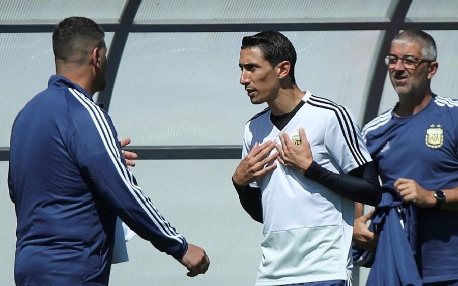 Revolução argentina: Sampaoli muda  esquema, três peças e barra Di María