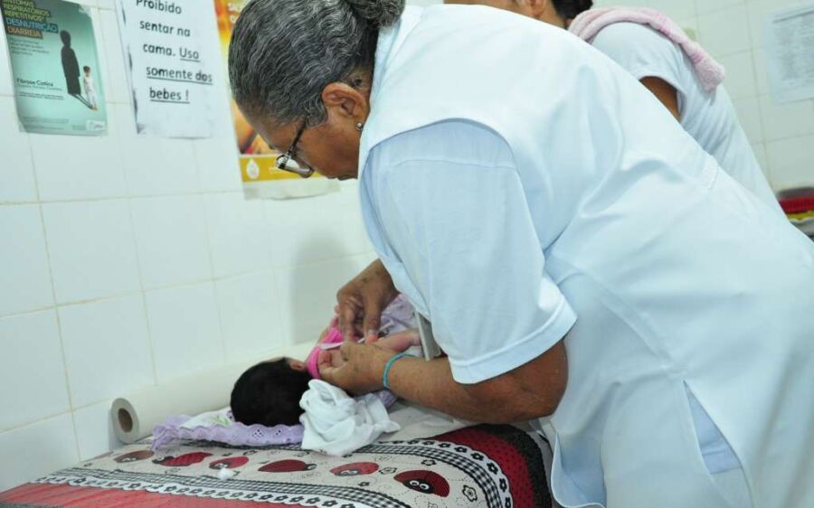 Saúde reforça: crianças  menores de 5 anos e gestantes devem ser vacinadas