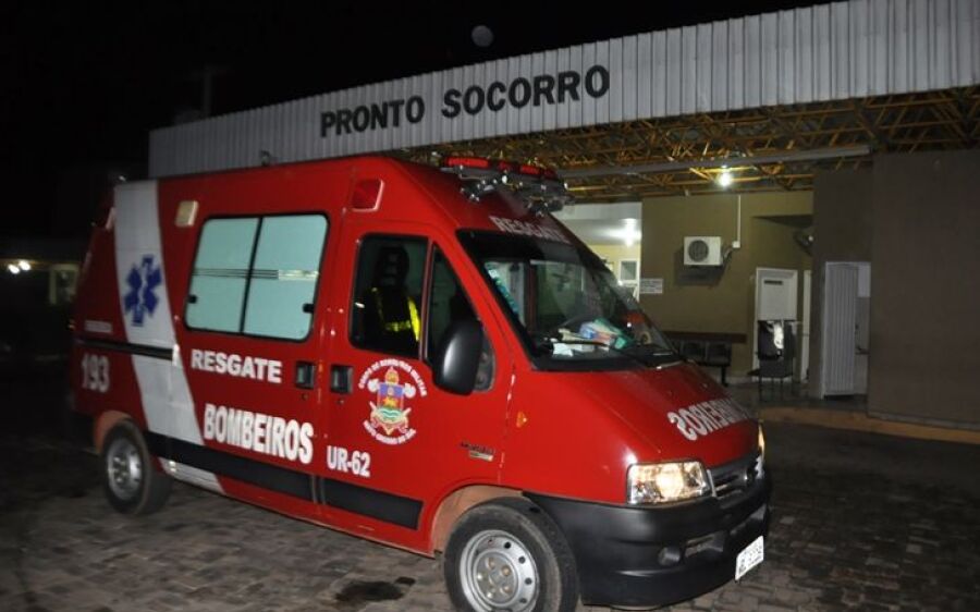 Paulada no rosto causa grave ferimento e manda  moradora da Vila Bela para o Pronto Socorro 