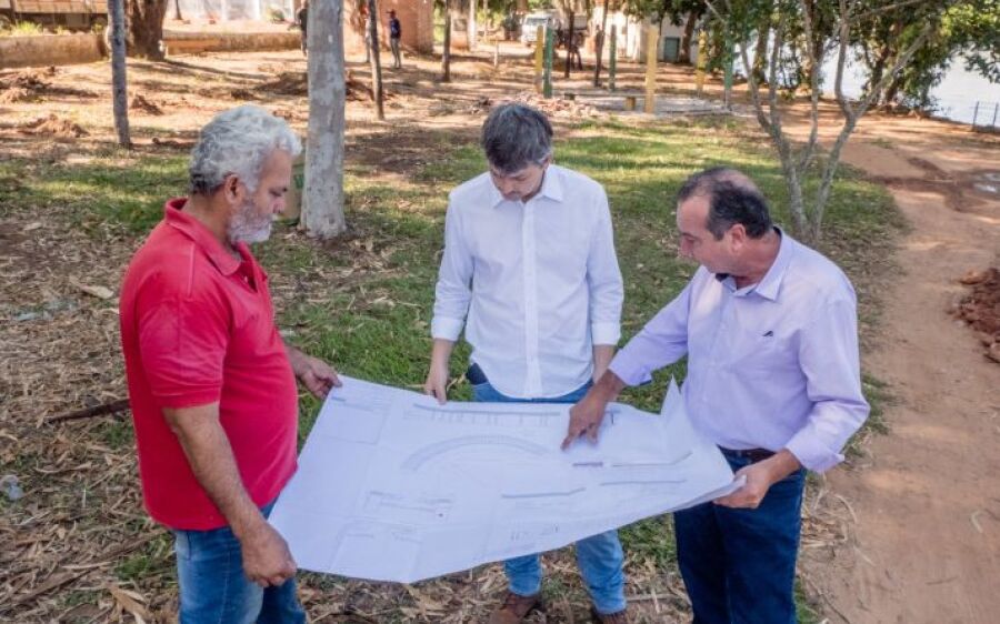 Reforma vai transformar  Praça do Flutuante em novo cartão postal de Coxim