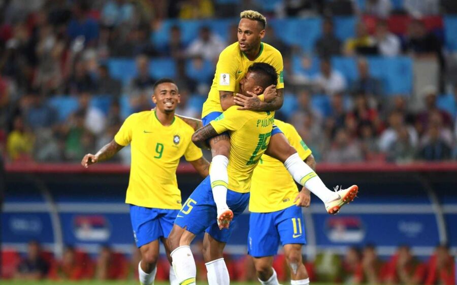 BRASIL  NAS  OITAVAS