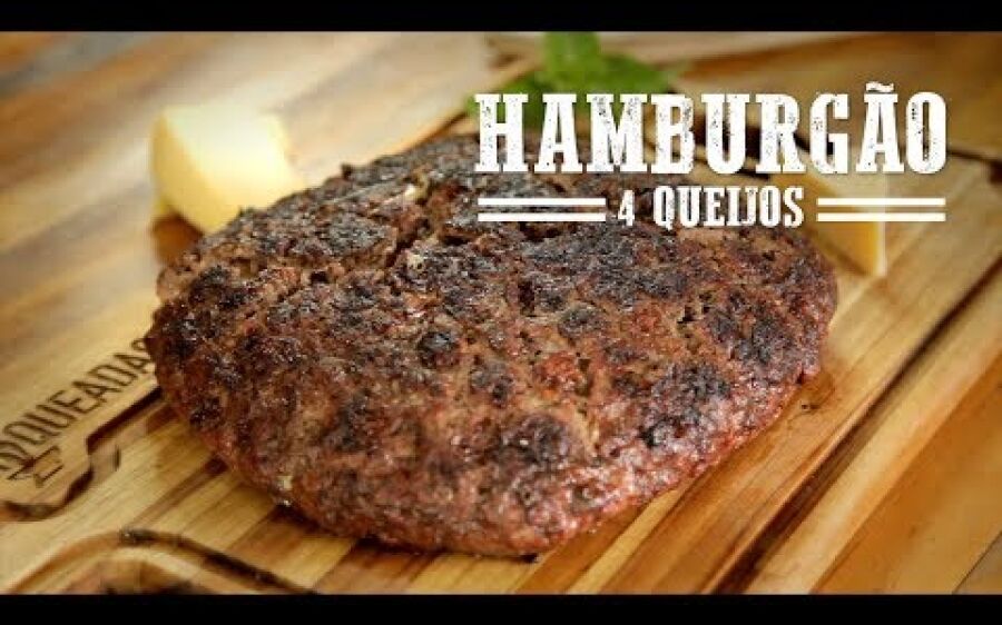 Hamburgão 4 queijos