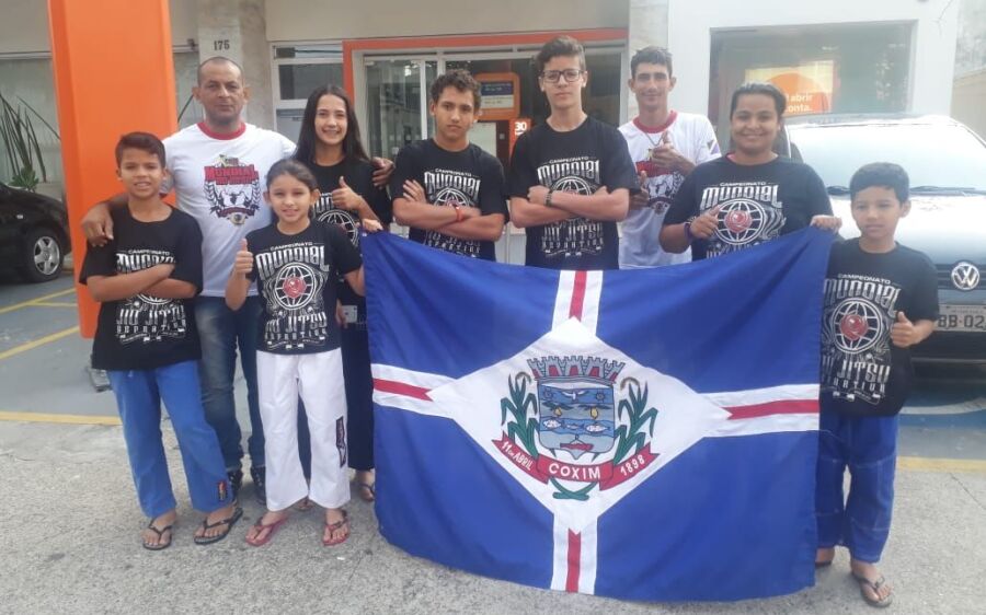 Atletas de Jiu Jitsu de Coxim  tiveram excelente desempenho no mundial disputado em São Paulo 