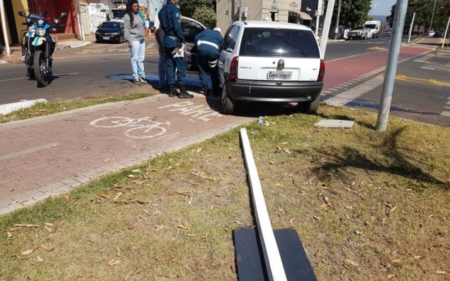 Idoso passa mal após sofrer acidente em avenida de Coxim