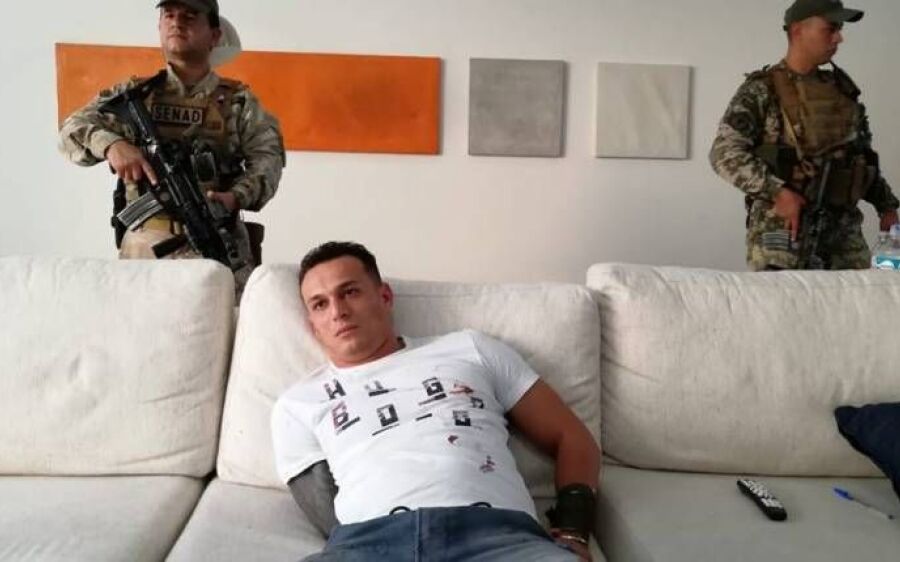 Chefe regional do PCC no Paraguai é preso em mansão em Assunção