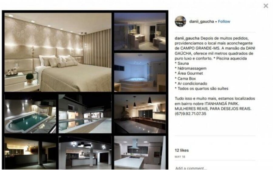 Prostíbulo de luxo é fechado após denúncias