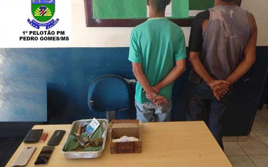 Polícia Militar fecha boca de fumo no bairro São Luiz, em Pedro Gomes  