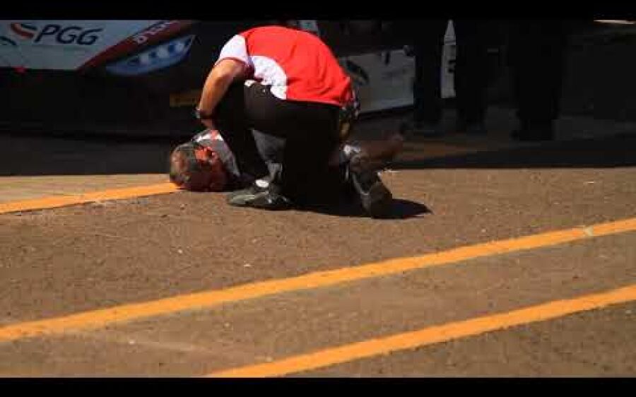 Acidente Stock Car em Campo Grande