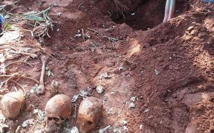 Restos humanos de brasileiro são encontrados em cova comum na fronteira