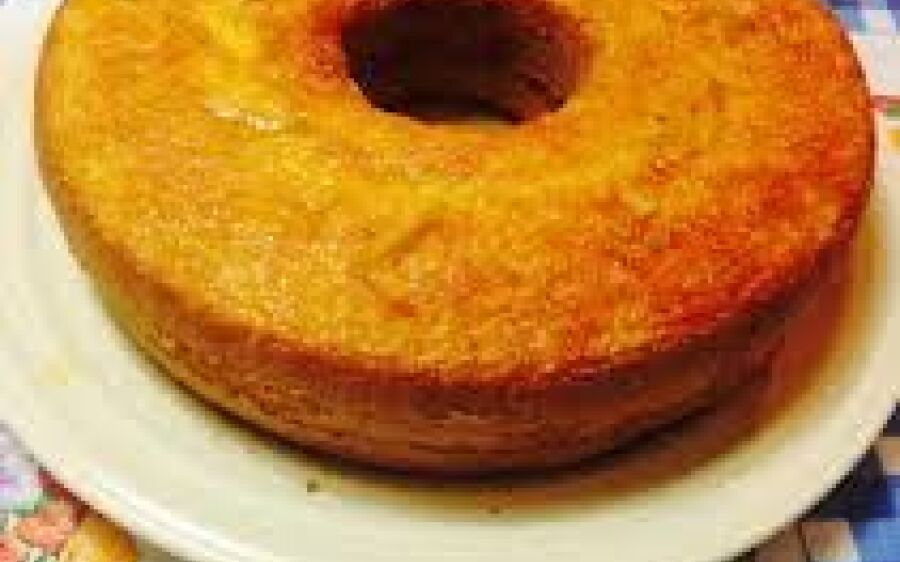 Bolo de  Laranja de Liquidificador