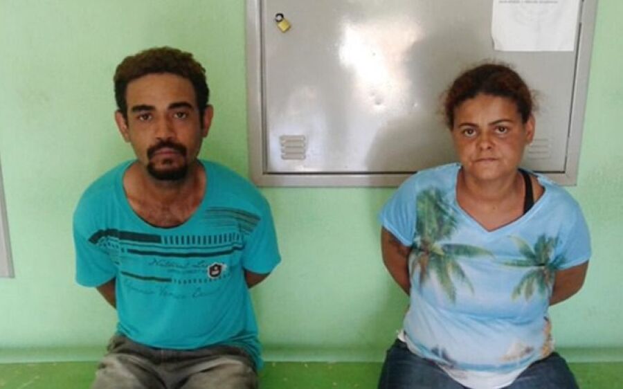 “Casal do Tráfico” de Sonora é preso com 2kg de maconha em Coxim
