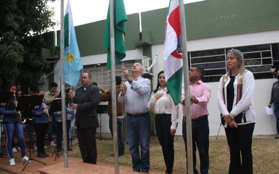 Atividades alusivas à Semana da Pátria mobiliza autoridades municipais em Rio Verde