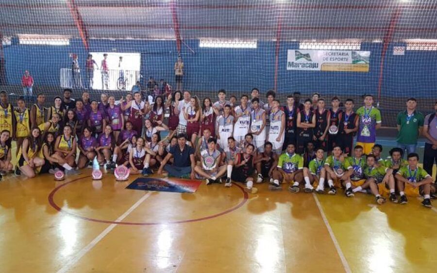 Funlec e PorãBask vencem os estaduais de basquete em Maracaju no sub-15