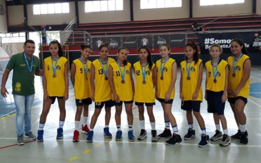Basquete do MS esteve em todos os pódios nos Jogos Escolares