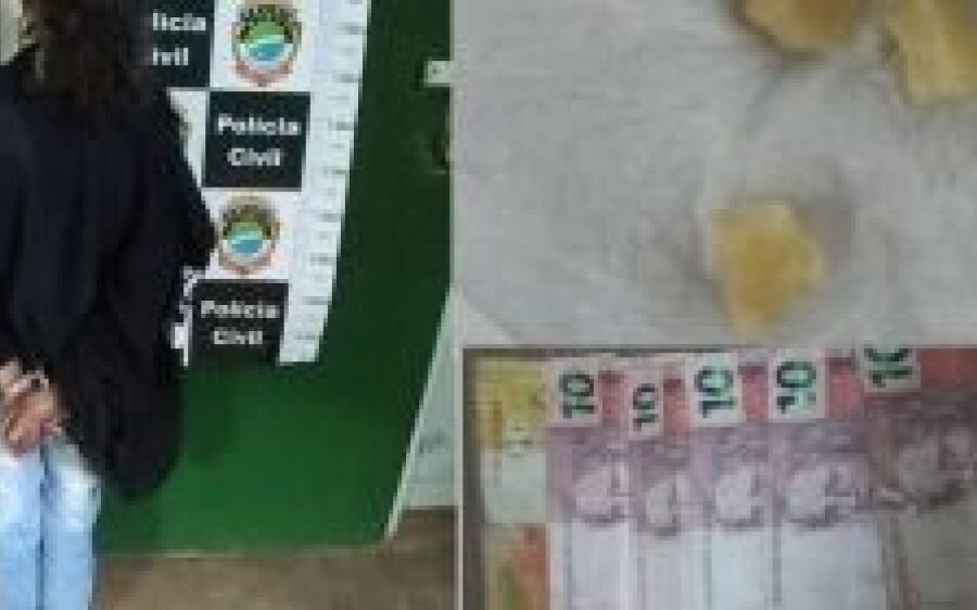 MULHER em regime aberto é presa em flagrante no ‘Tráfico Formiguinha’ por agentes do SIG
