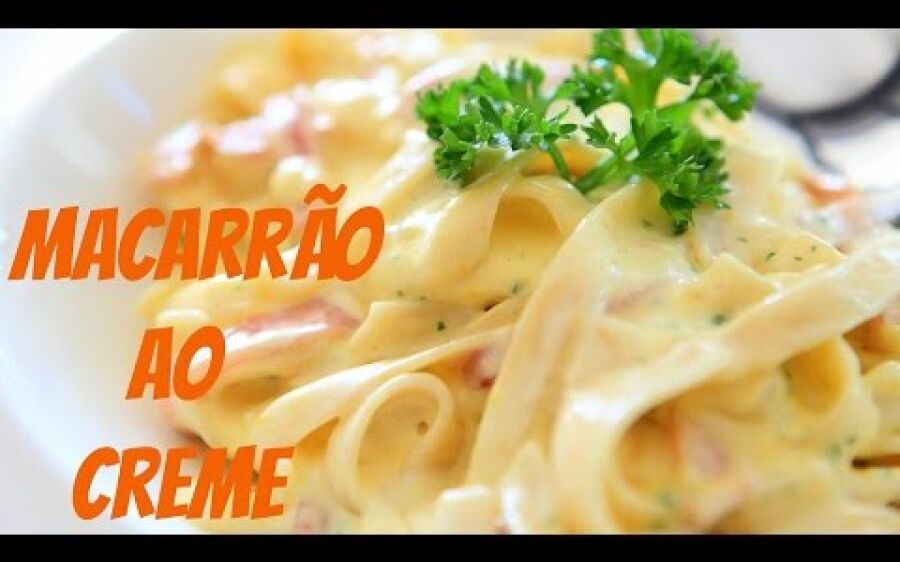 Macarrão ao creme de cebola - Receita de vó