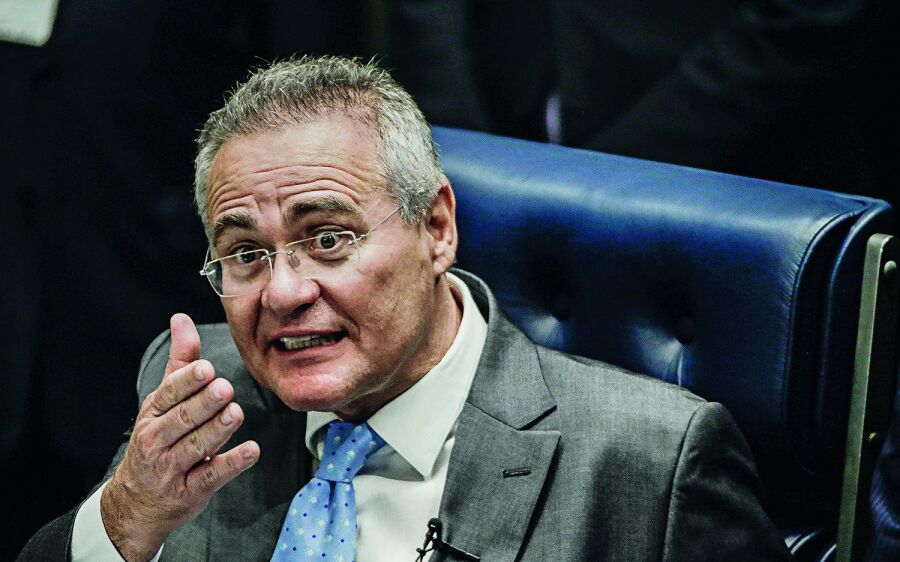 Renan Calheiros, Flavio  Bolsonaro e a presidência do Senado