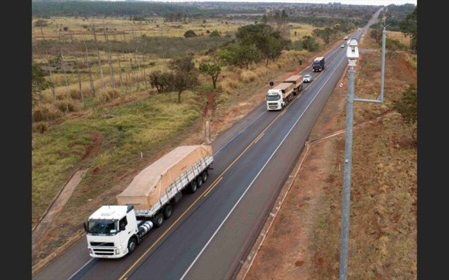 Câmeras auxiliam PRF na identificação de motoristas infratores na BR-163