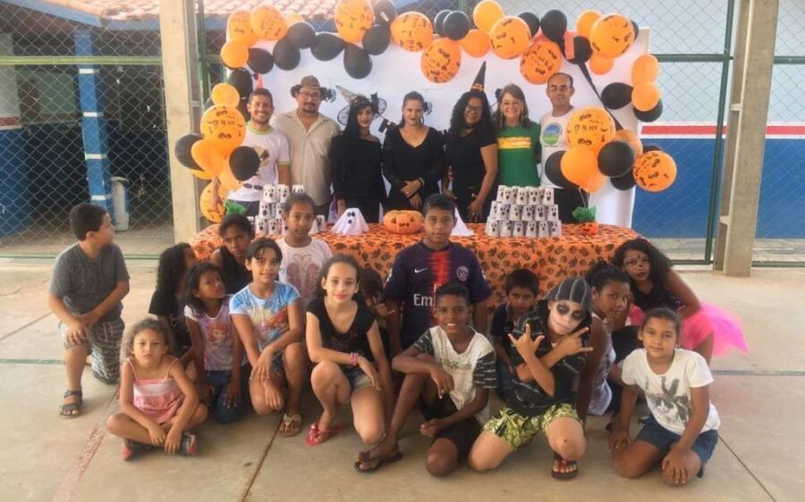 Serviço de Convivência e Fortalecimento de Vínculos promove festa de Halloween para as crianças