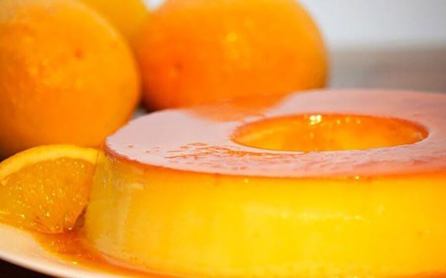 Pudim de Laranja sem Leite Condensado