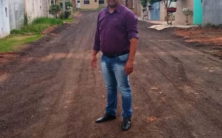 Atendido pelo Executivo, Careca agradece  revitalização do bairro Morada de Deus