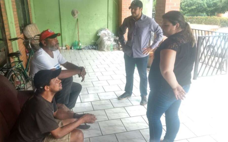 Prefeitura realiza atendimento a  pessoas em situação de rua em Coxim