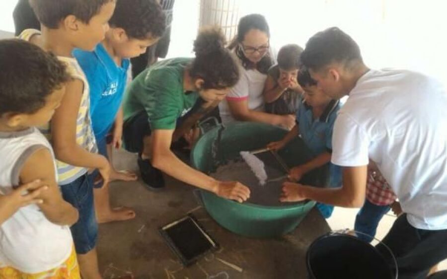 Sustentabilidade é tema de ação para alunos da rede pública de Coxim