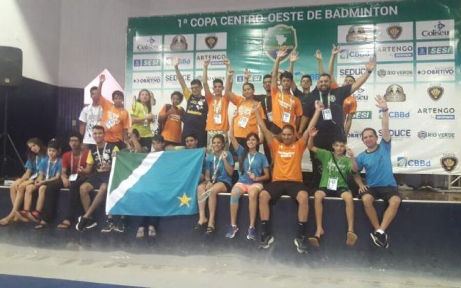 Delegação de MS conquista 7 Medalhas na 1° Copa  Centro-Oeste de Badminton