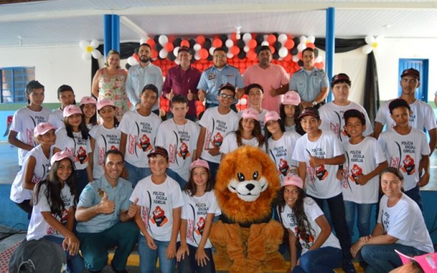 5º BPM realiza formatura do PROERD em Alcinópolis