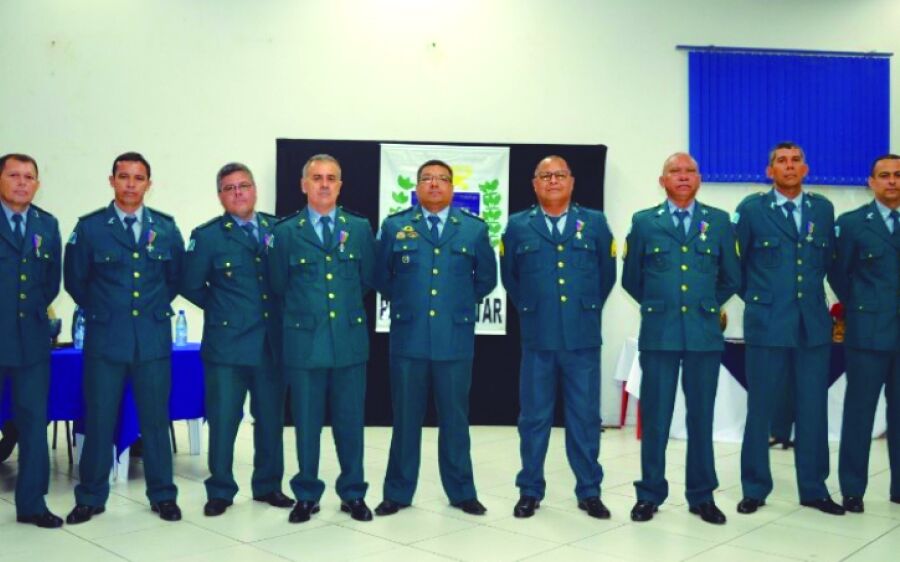 5º Batalhão de PM realizou outorga  de medalhas e lançou policiamento