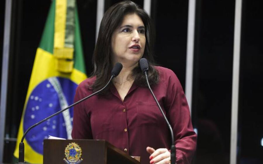 Simone Tebet vai disputar com Renan  indicação do MDB para presidir Senado