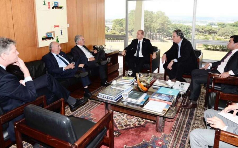 Com Onyx Lorenzoni, Reinaldo Azambuja reforça empenho com projetos e reformas da “Agenda Brasil”