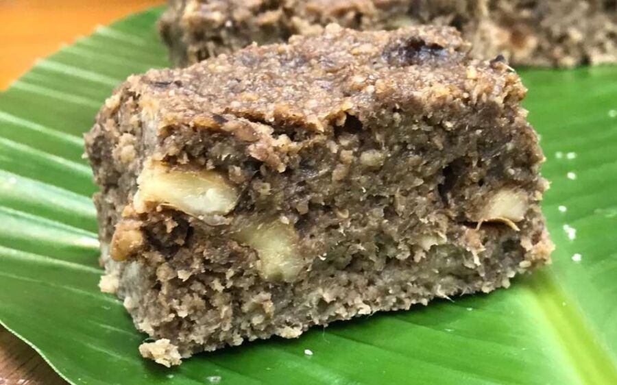 Bolo de Banana com Casca
