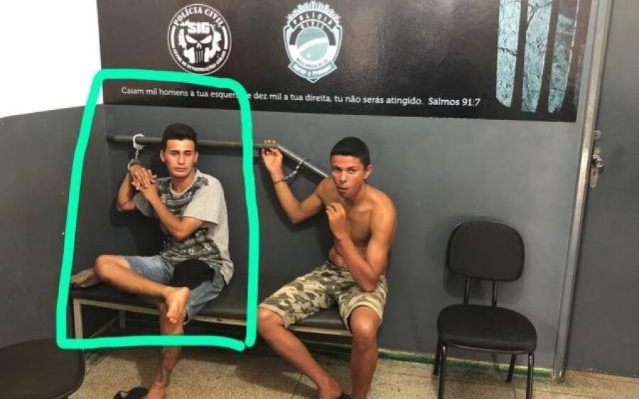Jovem que matou PM é membro do PCC e se apresentou com 2 advogados