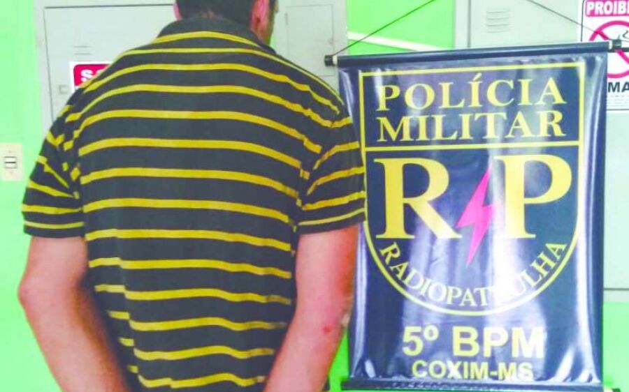Policiais Militares prendem autor de roubo em Coxim