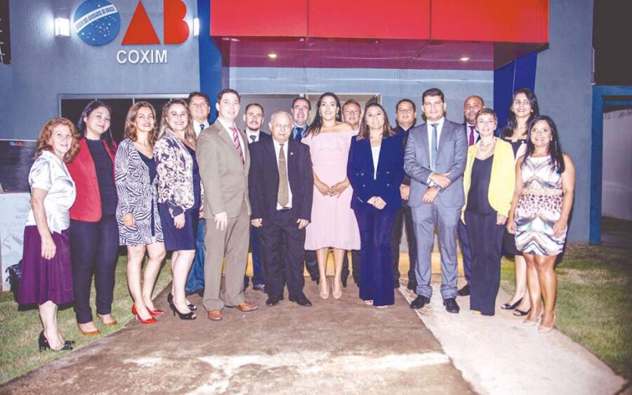 Nova diretoria da OAB  de Coxim toma posse