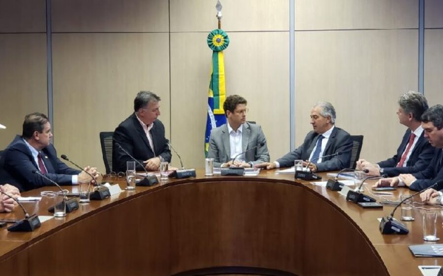 Mário Kruger reúne-se com Ministro do Meio Ambiente e Reinaldo Azambuja em Brasília