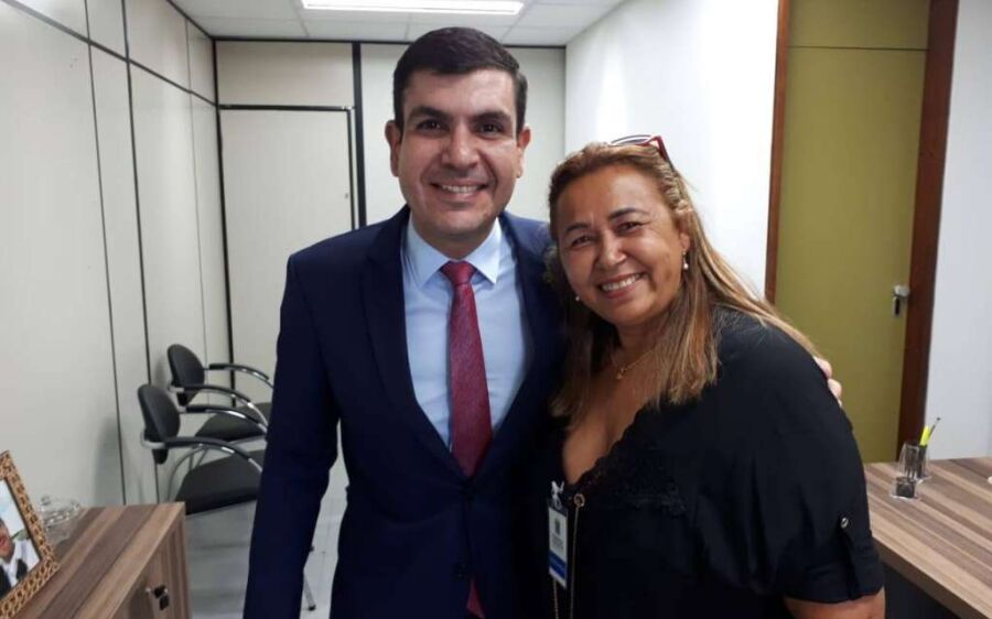 Jamilson Name e vereadora Lucia  querem soluções para Hospital de Coxim