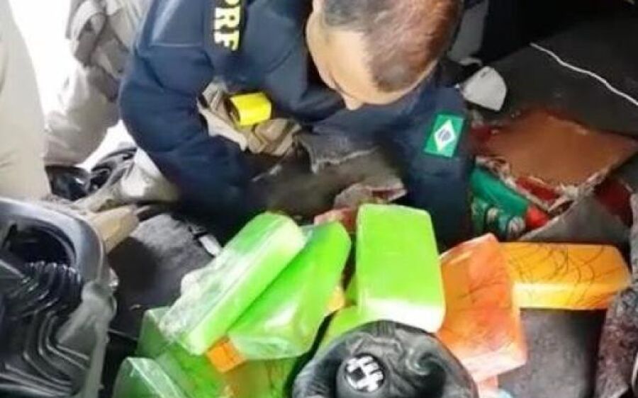 Polícia apreende carga de pasta base de cocaína avaliada em R$ 6 milhões