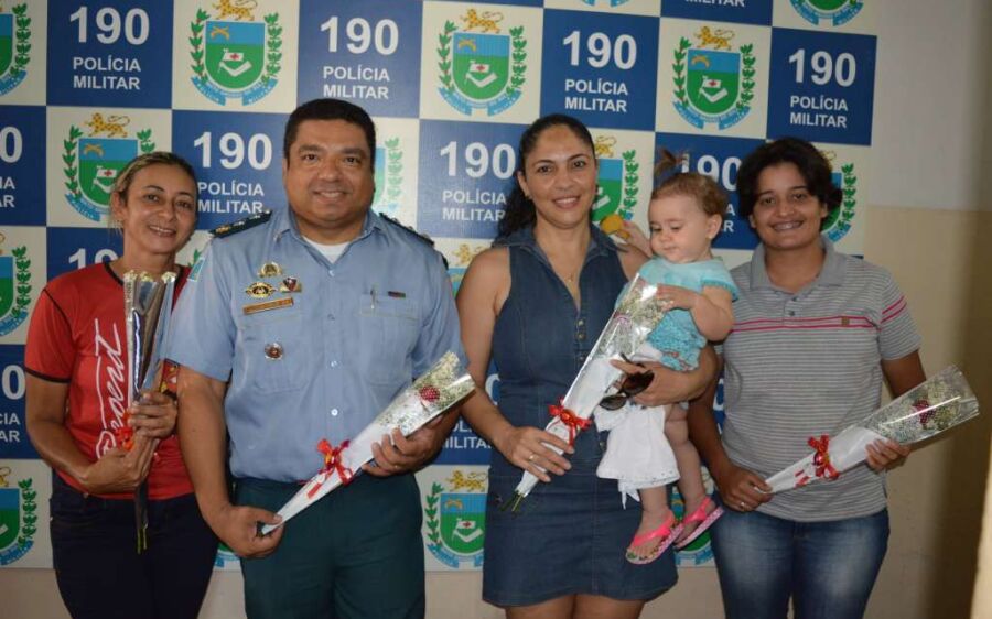 Policiais militares do 5º Batalhão de Polícia militar receberam homenagem em Coxim