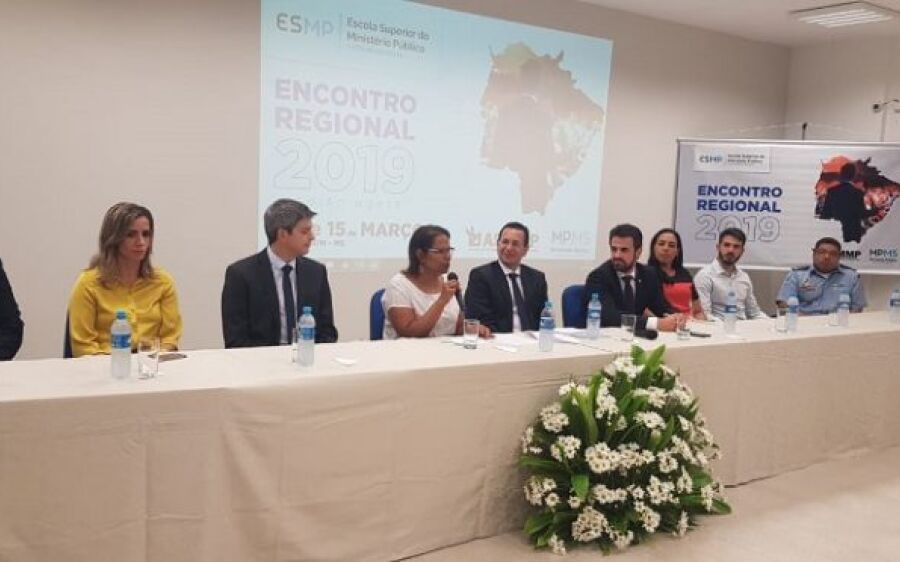 5º BPM participa do Encontro Regional do Ministério Público em Coxim