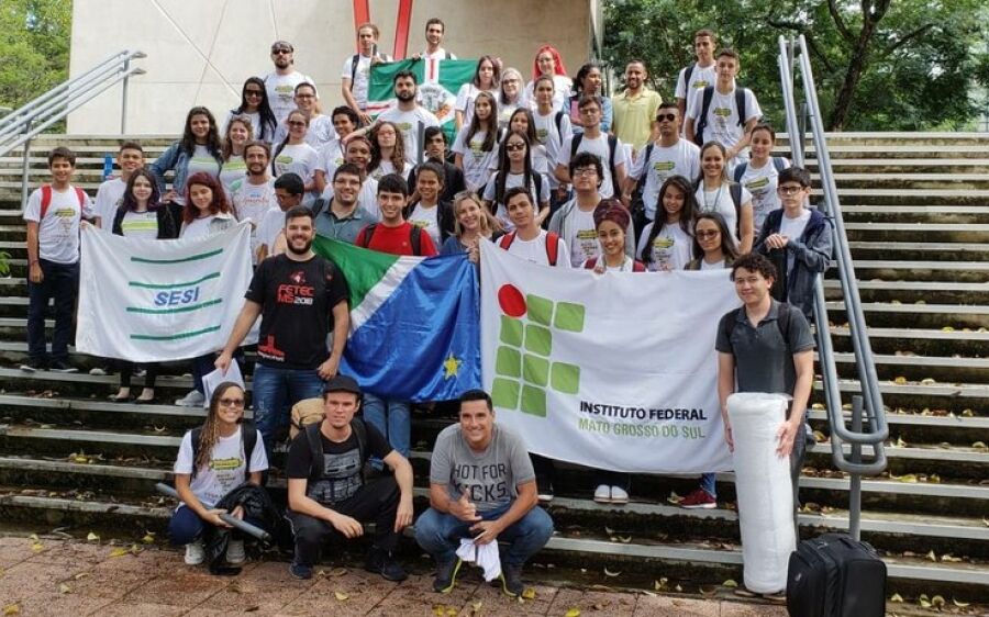 Estudantes e professores do IFMS Coxim são finalistas em feira científica nacional